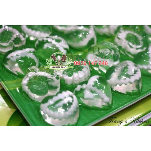 Bột rau câu dẻo jelly Hoàng Yến (Rovin)