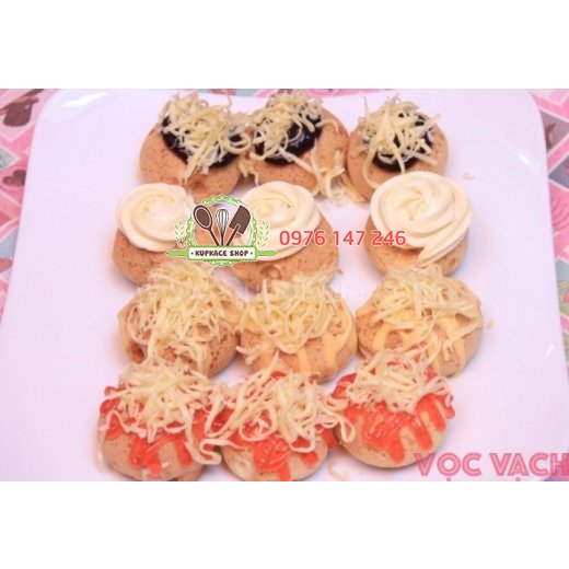 Bột trộn sẵn vỏ bánh su mềm chewy Fancy
