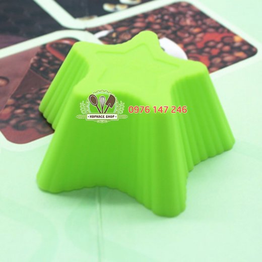 Set 5 Khuôn silicon rời sao 7cm Set 5 Khuôn silicon rời sao 7cm