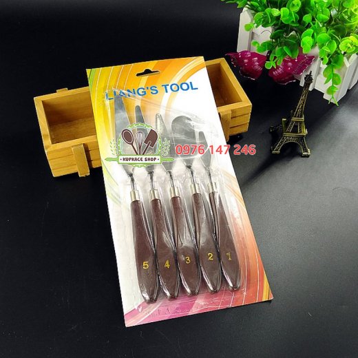 Bộ 5 spatula nghệ thuật