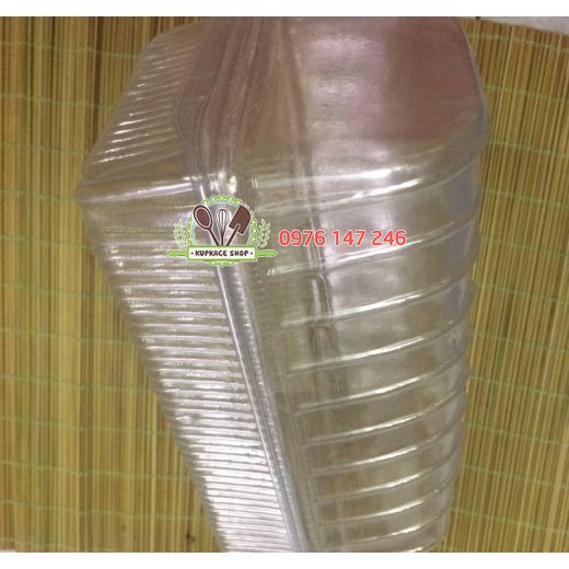 Hộp nhựa gập chữ nhật H143