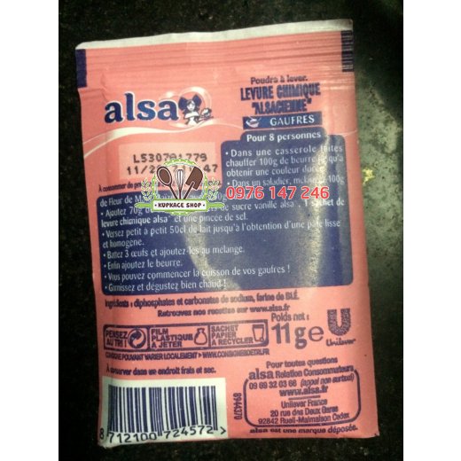 Bột nổi/ baking powder Alsa 