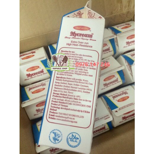 Kem topping Mycream TRẮNG