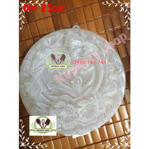 Khuôn đổ rau câu nhựa 25cm