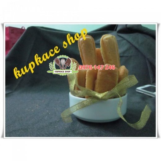 Bánh sâm banh / lady fingers Toàn Ký 500gr Bánh sâm banh / lady fingers Toàn Ký 500gr