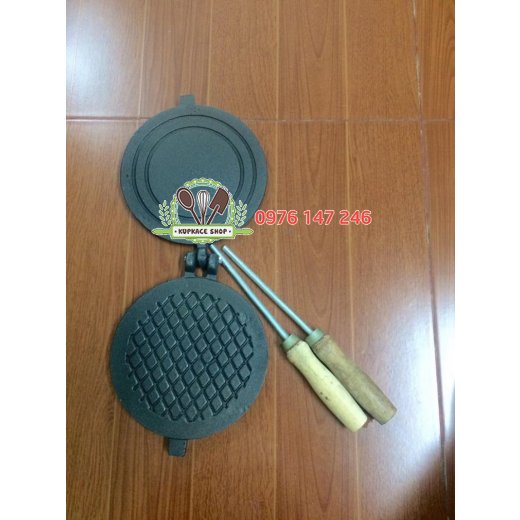Khuôn bánh kẹp cuốn trơn 16cm
