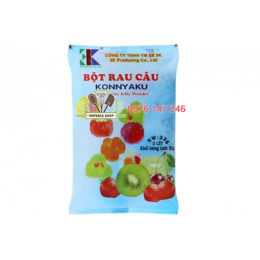 Bột rau câu Konnyaku 22g