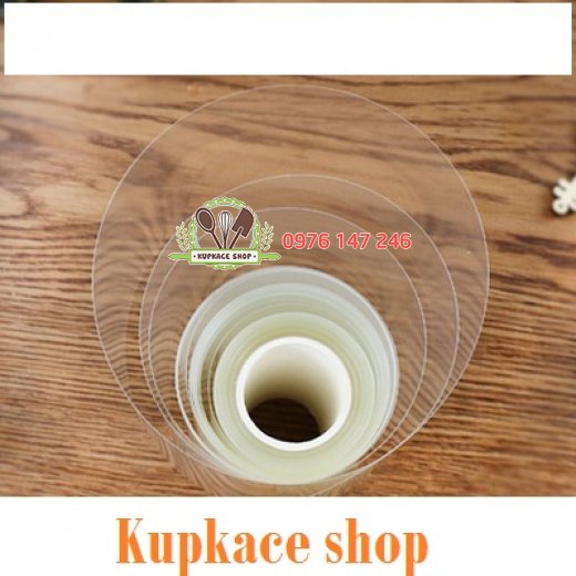 Viền bánh nylon CỨNG cao 8cm Viền bánh nylon CỨNG cao 8cm