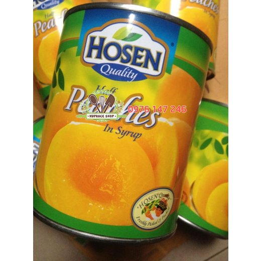 Đào lon Hosen 825gr (loại 1)