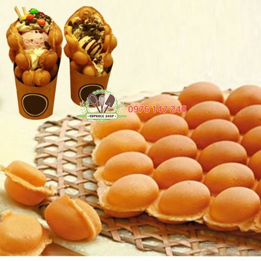 Khuôn bánh trứng gà non /Egg waffle