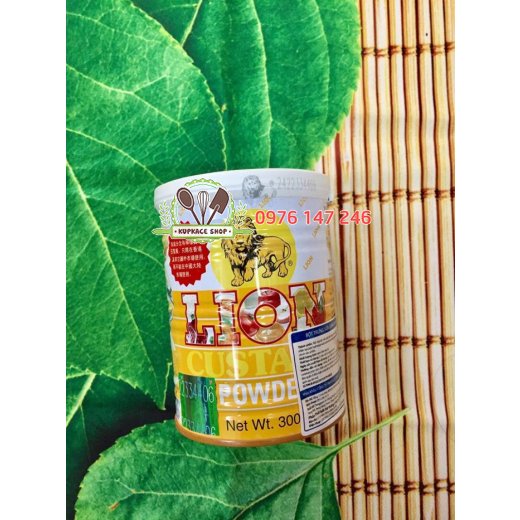 Bột custard Lion hũ 300gr
