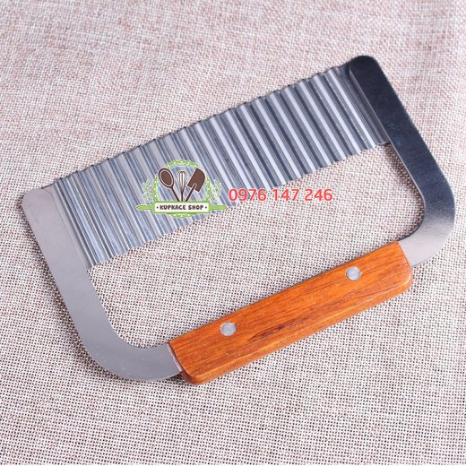 Dao lượn sóng cán gỗ Dao lượn sóng cán gỗ