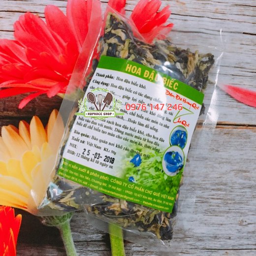Hoa Đậu Biếc CQ 50gr Hoa Đậu Biếc CQ 50gr