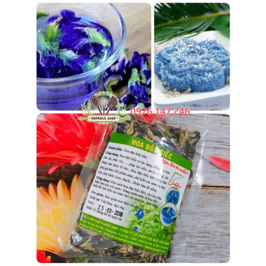 Hoa Đậu Biếc CQ 50gr Hoa Đậu Biếc CQ 50gr
