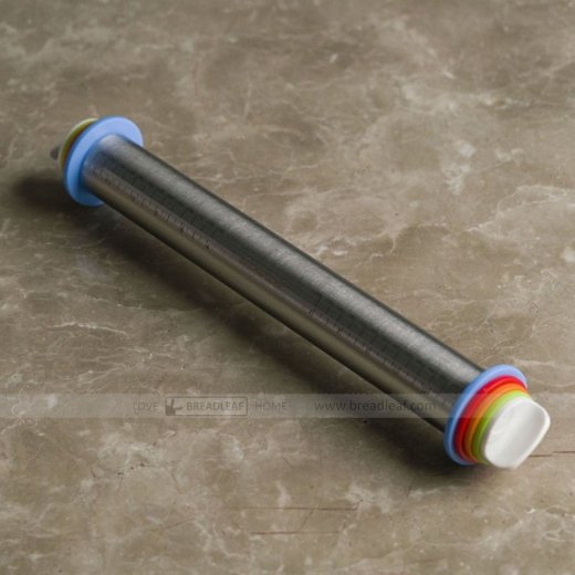 Cây cán bột inox điều chỉnh độ dày Cây cán bột inox điều chỉnh độ dày