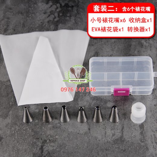Bộ 6 đuôi + chốt + túi nylon Bộ 6 đuôi + chốt + túi nylon