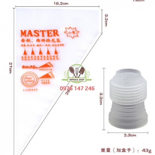Bộ 6 đuôi + chốt + túi nylon Bộ 6 đuôi + chốt + túi nylon