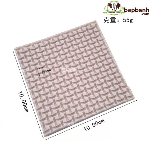 Khuôn silicon 4D đan lưới MK - 1794 Khuôn silicon 4D đan lưới MK - 1794