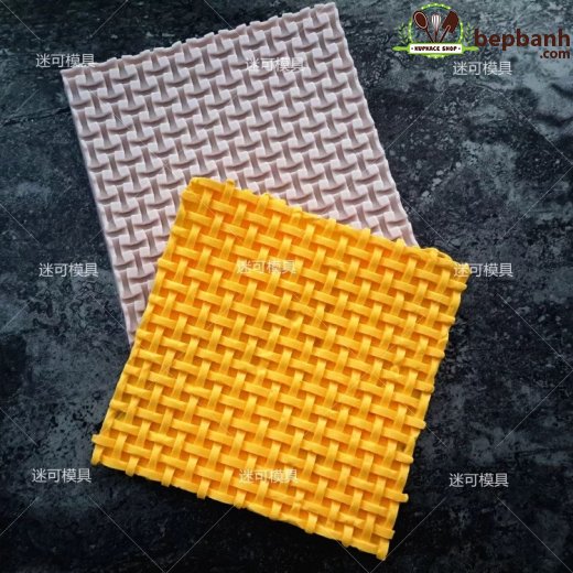 Khuôn silicon 4D đan lưới MK - 1794 Khuôn silicon 4D đan lưới MK - 1794