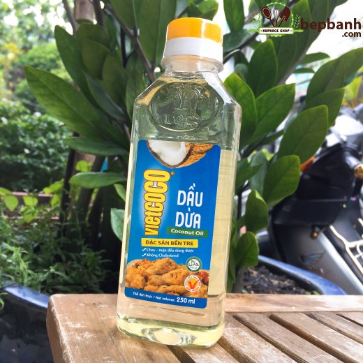 Dầu dừa VIETCOCO 250ml Dầu dừa VIETCOCO 250ml