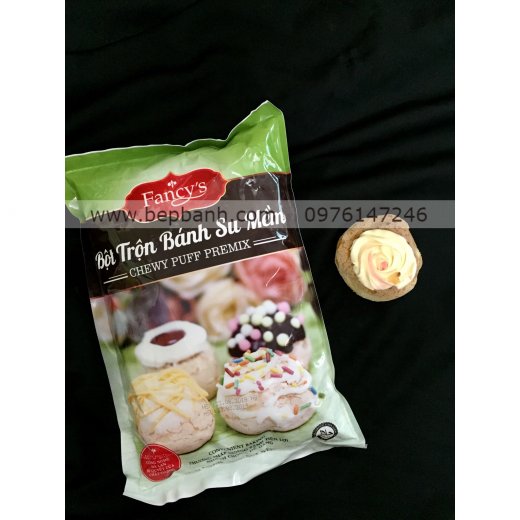 Bột trộn sẵn vỏ bánh su mềm chewy Fancy