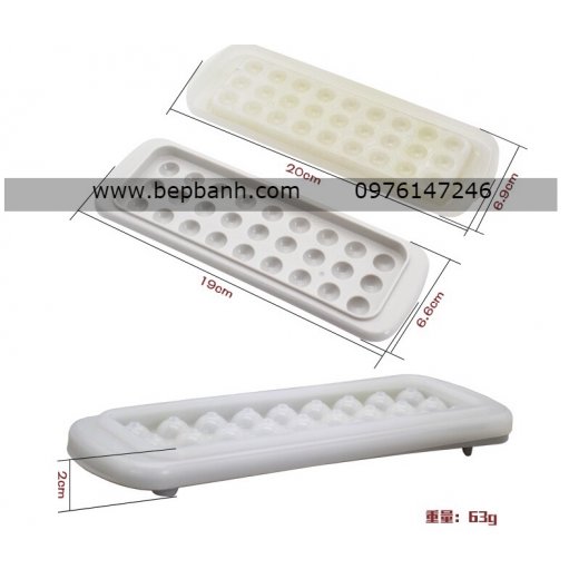 Vĩ đá nhựa 27 lỗ tròn 1cm