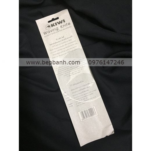 Dao cán đen lượn sóng 24cm Dao cán đen lượn sóng 24cm