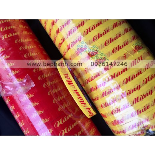 Băng keo chúc mừng năm mới