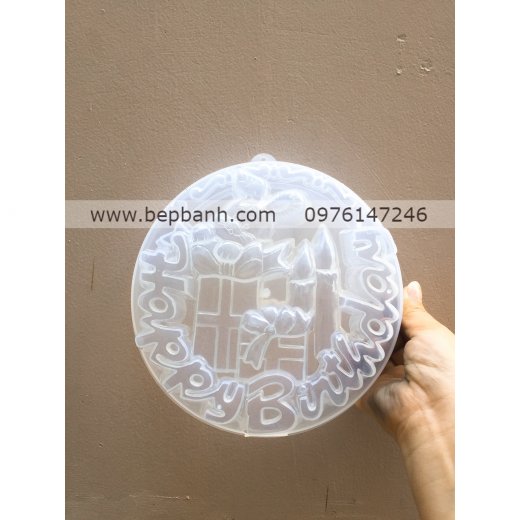 Khuôn đổ rau câu nhựa 20cm