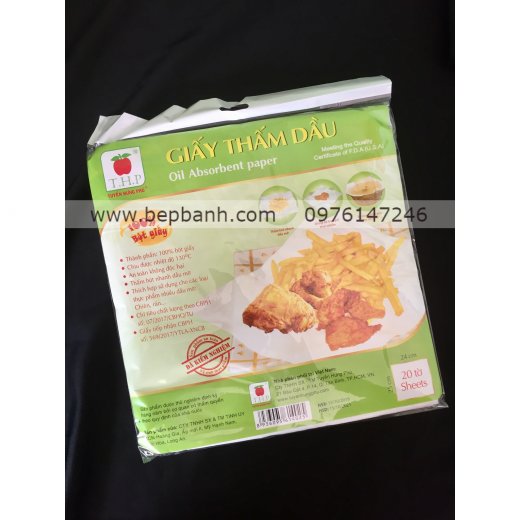 Giấy thấm dầu THP Giấy thấm dầu THP