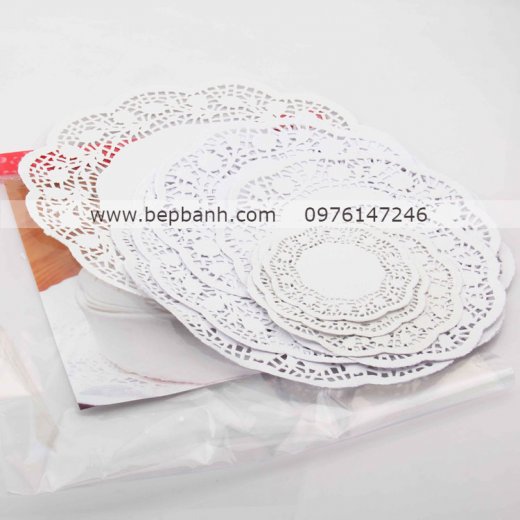 Set 36 tấm ren lót bánh Set 36 tấm ren lót bánh
