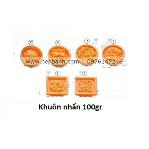 Khuôn trung thu nhấn Vĩnh Trường 100g Khuôn trung thu nhấn Vĩnh Trường 100g