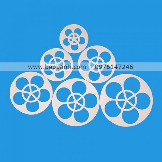Bộ 6 nhấn nhựa hoa đại Bộ 6 nhấn nhựa hoa đại