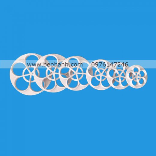 Bộ 6 nhấn nhựa hoa đại Bộ 6 nhấn nhựa hoa đại