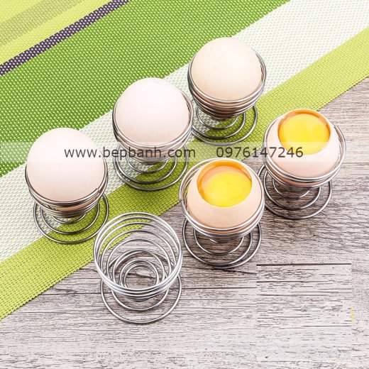 Ly lò xo giữ trứng Ly lò xo giữ trứng