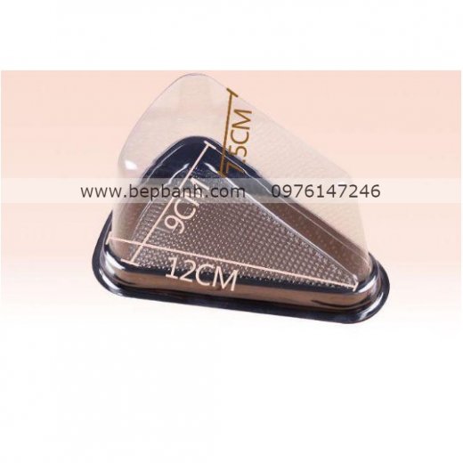 Hộp nhựa đậy tam giác nhọn đế đen A03 Hộp nhựa đậy tam giác nhọn đế đen A03