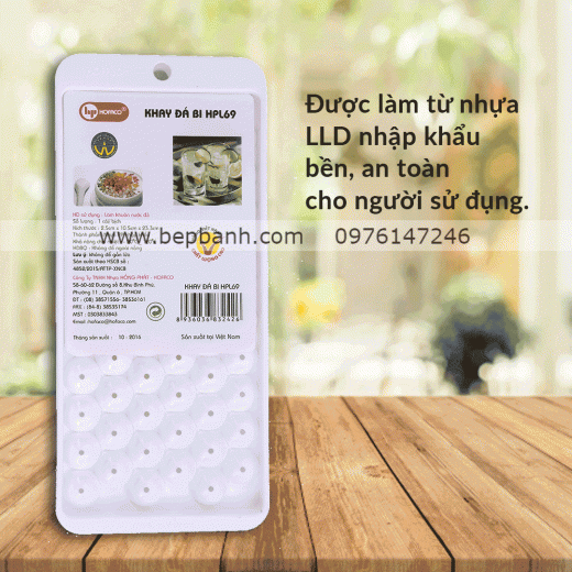 Vĩ đá 63 bi HPL69 Vĩ đá 63 bi HPL69