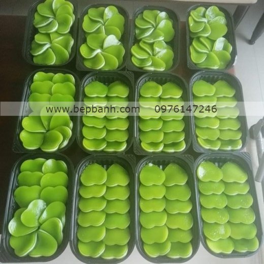 Khuôn flan nhựa tim Khuôn flan nhựa tim