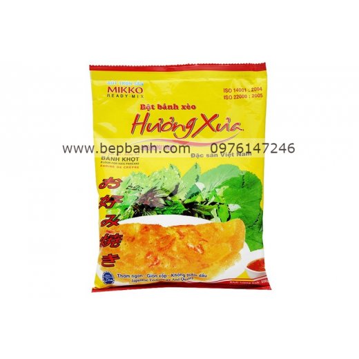 Bột bánh xèo Mikko Hương Xưa 500gr 
