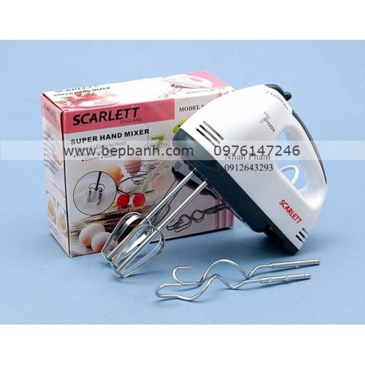 Máy đánh trứng Scarlett 180W Máy đánh trứng Scarlett 180W
