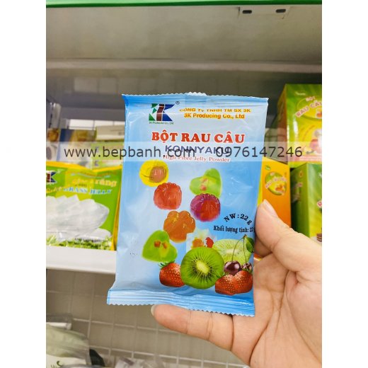 Bột rau câu Konnyaku 22g