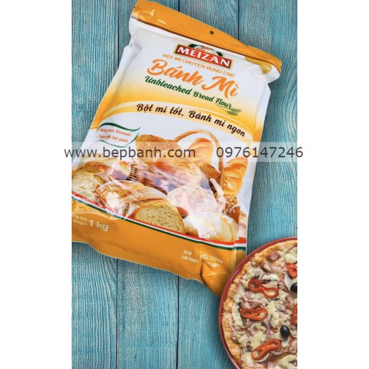 Bột mì làm bánh mì Meizan 1kg