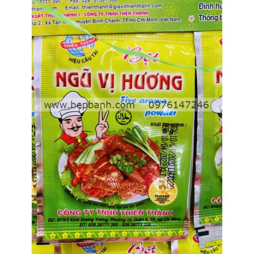 Bột ngũ vị hương 5gr