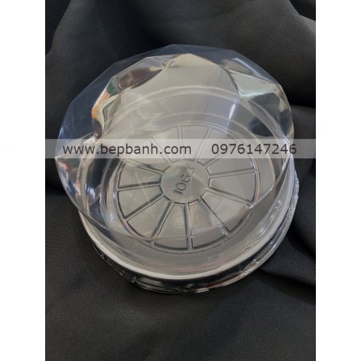 Hộp nhựa nắp đậy đen tròn 1063 Hộp nhựa nắp đậy đen tròn 1063