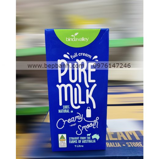 Sữa tươi nguyên kem Úc Pure 1L Sữa tươi nguyên kem Úc Pure 1L