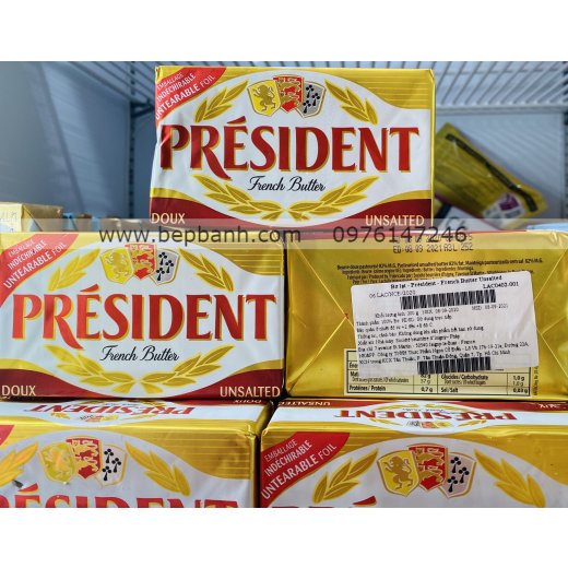 Bơ lạt President 100gr