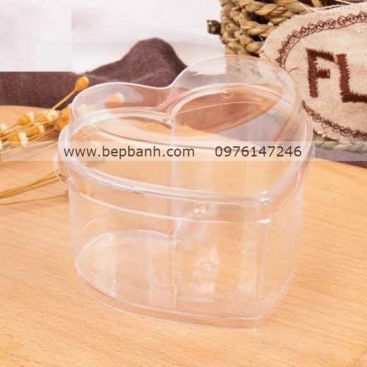 Ly nhựa mousse kèm nắp mẫu tim 7745 Ly nhựa mousse kèm nắp mẫu tim 7745