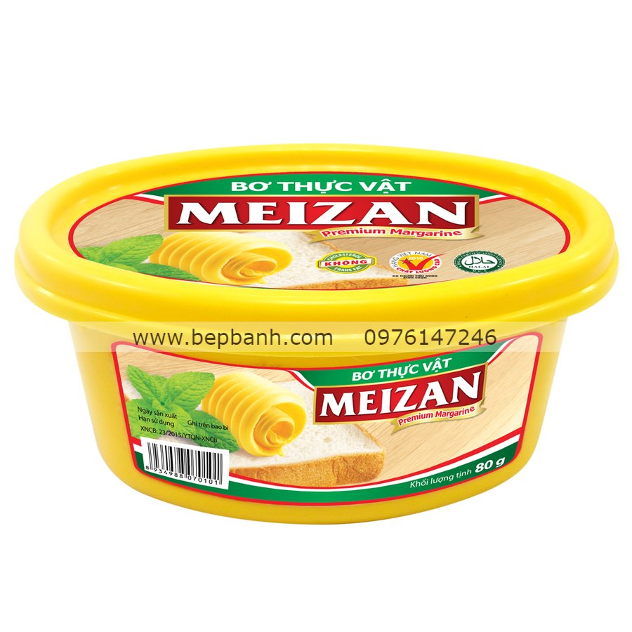 Bơ thực vật Meizan 80gr