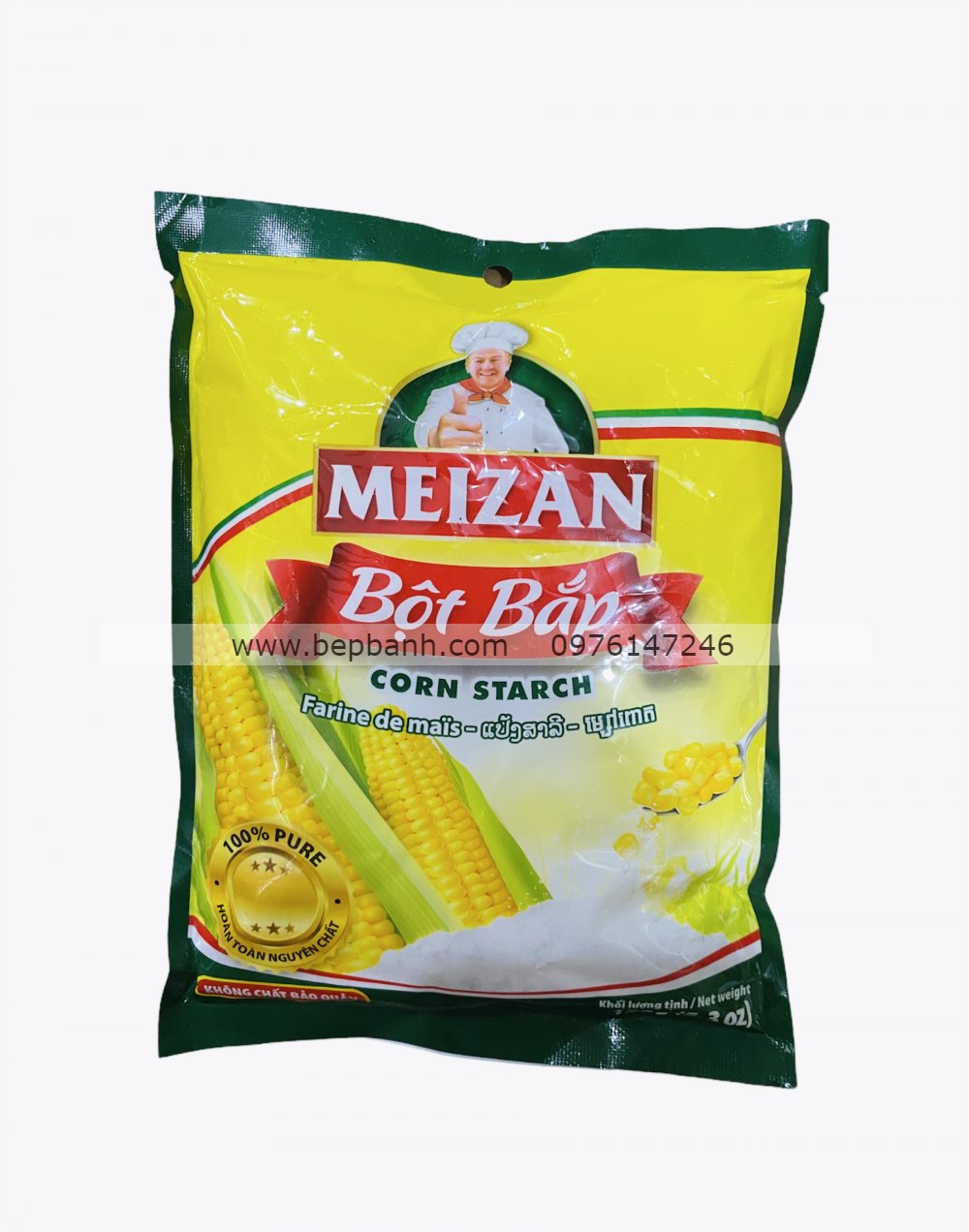 Bột bắp Meizan gói 150gr Bột bắp Meizan gói 150gr