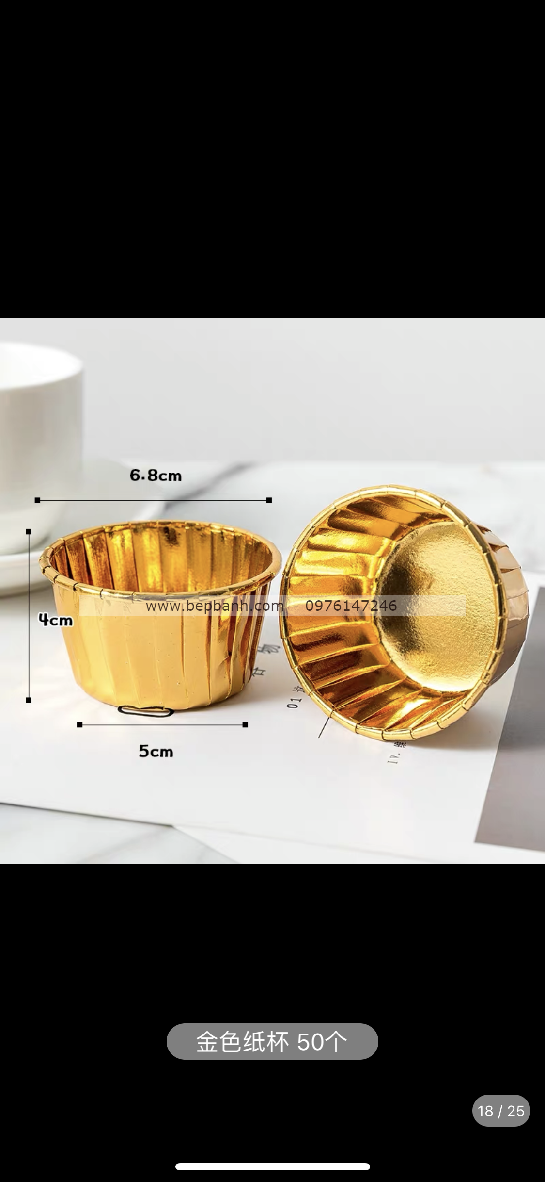 Cup giấy cứng viền bóng 50 cái Cup giấy cứng viền bóng 50 cái